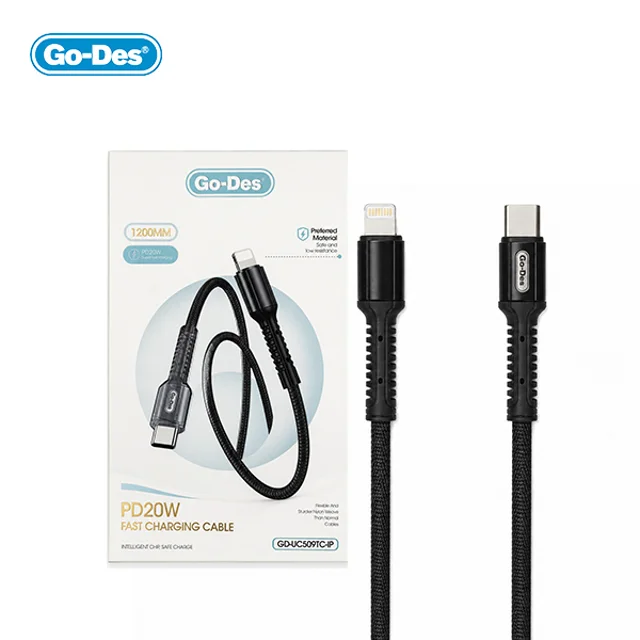 کابل فست شارژ Type-c به lightning آیفون